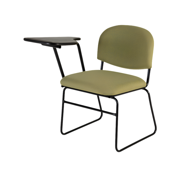 Pupitre escolar modelo PL-750 PP con paleta de plástico resistente y diseño ergonómico. Ideal para escuelas por su durabilidad, comodidad y estructura reforzada.