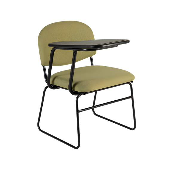 Pupitre escolar modelo PL-750 PP con paleta de plástico resistente y diseño ergonómico. Ideal para escuelas por su durabilidad, comodidad y estructura reforzada.