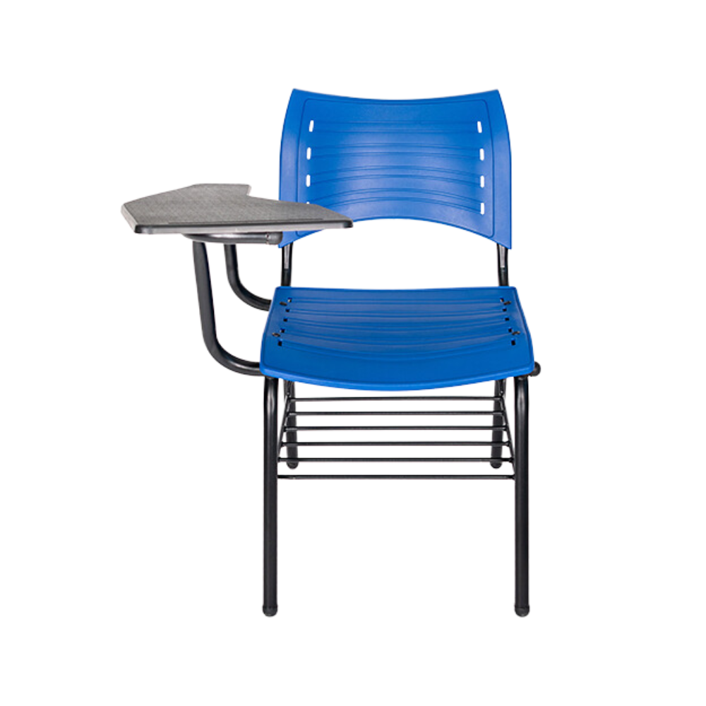 El pupitre escolar INNOVA OHP-2700 de Aura Muebles es perfecto para presentaciones y conferencias. Su superficie antideslizante y regulable en altura proporciona estabilidad y comodidad, mientras que su diseño ergonómico reduce la fatiga y mejora la postura.