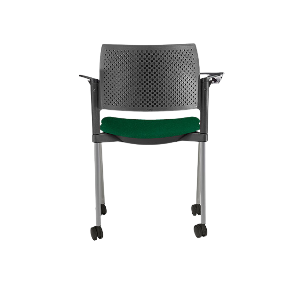 Pupitre escolar KYOS OHP-342 asiento y respaldo verde con paleta