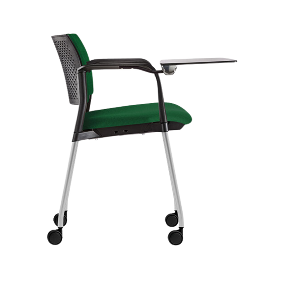 Pupitre escolar KYOS OHP-342 asiento y respaldo verde con paleta