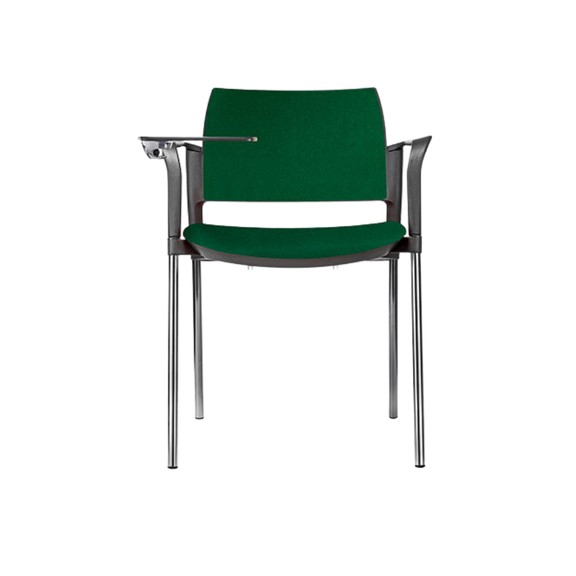 El pupitre escolar cromado KYOS OHP-343 está diseñado para alumnos de todas las edades. Su diseño ergonómico y cromado favorece una postura correcta y la comodidad, permitiendo a los alumnos concentrarse en el aprendizaje sin molestias físicas.