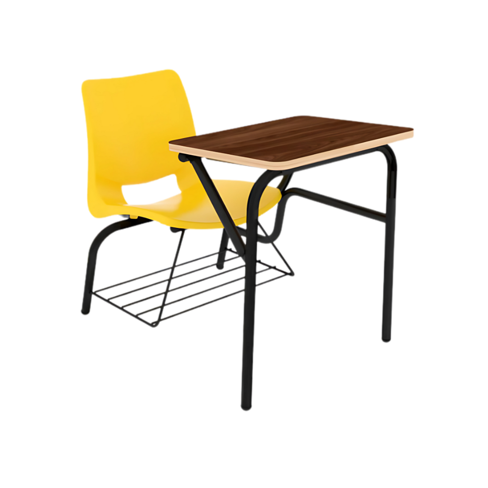 Encuentre el pupitre escolar perfecto para sus alumnos en Aura Muebles en Guadalajara. Nuestros pupitres escolares medianos EVO están diseñados con durabilidad.