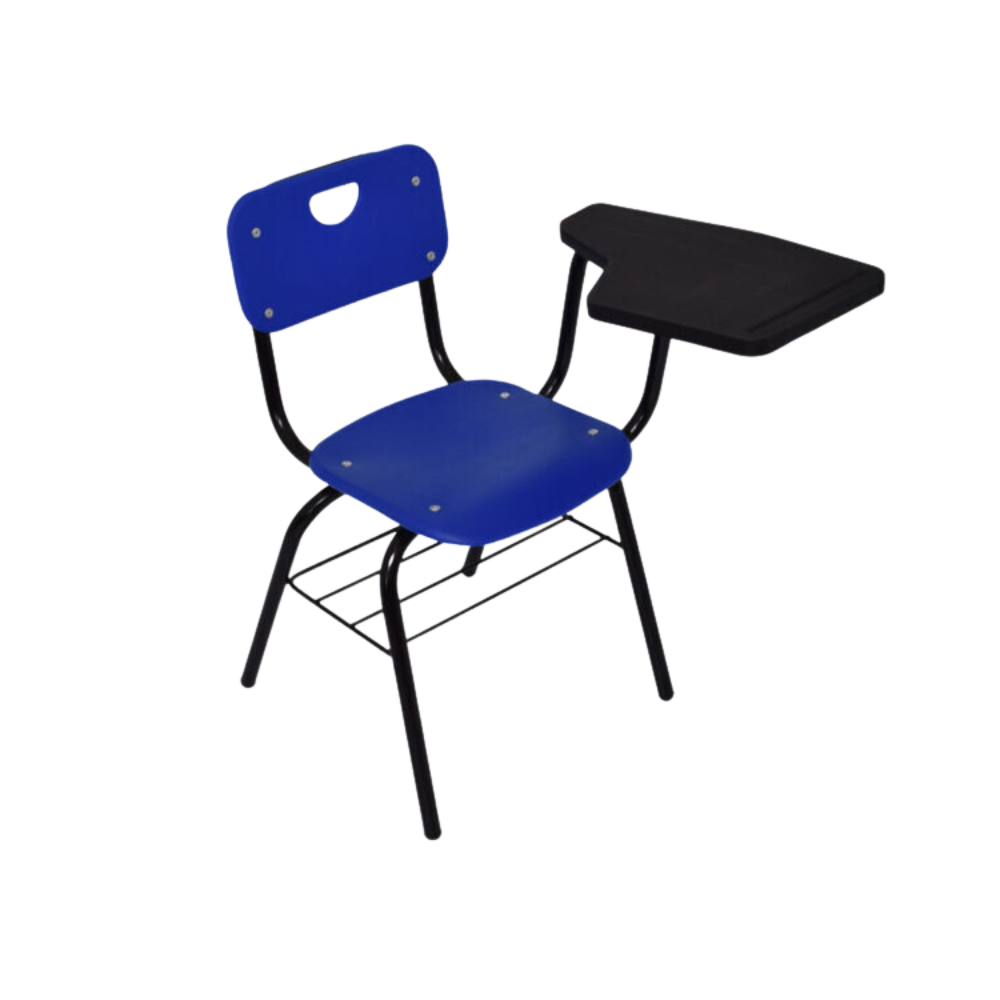 El pupitre escolar SEP con paleta de polipropileno PS-353 está diseñado para aulas escolares, proporcionando durabilidad, resistencia y soporte ergonómico para los estudiantes. Cree un ambiente ideal de aprendizaje con Aura Muebles 