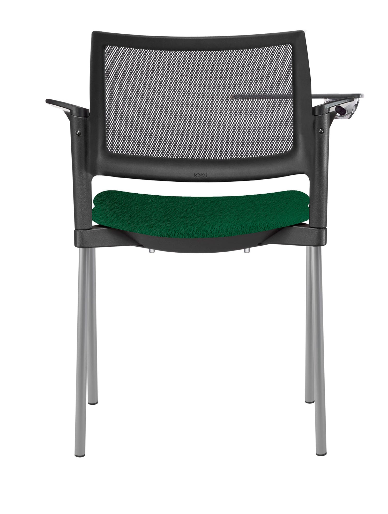 El pupitre escolar Kyos OHP‑377 es ergonómico, ideal para aulas, universidades o centros de capacitación. Combina respaldo en malla ventilada, asiento tapizado, paleta lateral abatible y descansabrazos, ofreciéndote comodidad, funcionalidad y durabilidad.