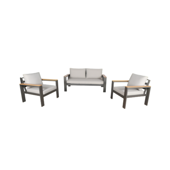 Conjunto de exterior Santorini para hotel