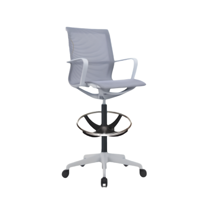 Silla cajero ergonómica OHE-113 gris con aro