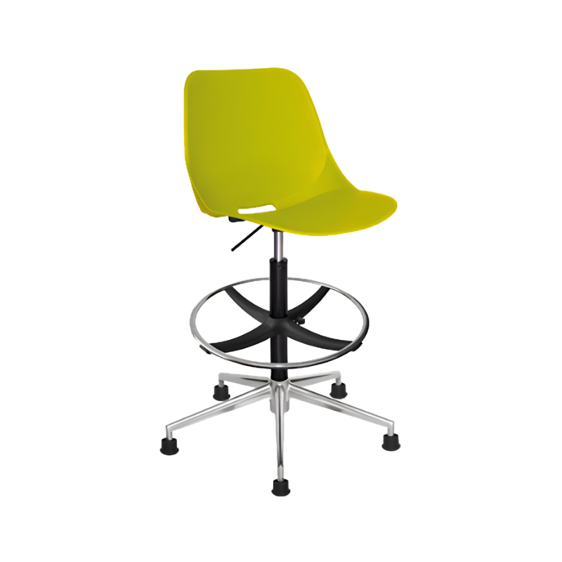 Silla cajero OHS-47 con aro cromado