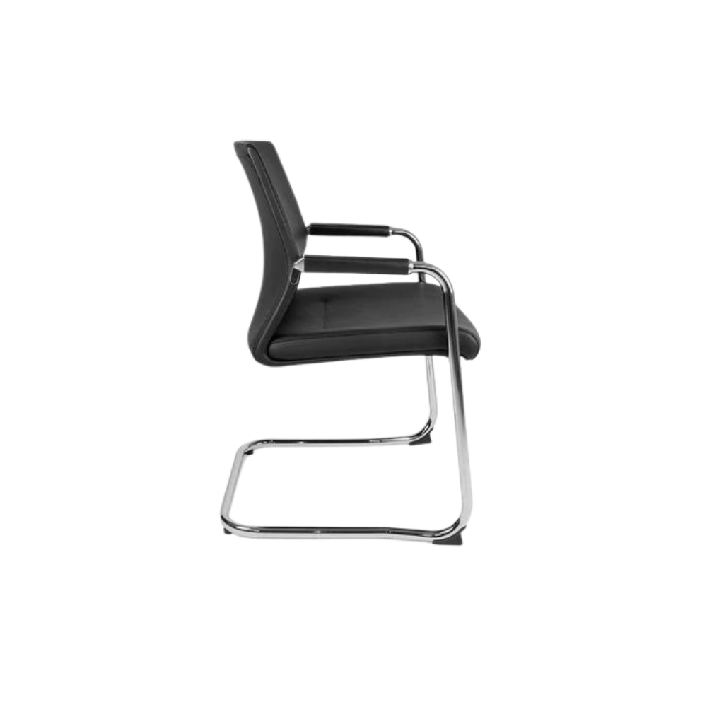 Silla de visita ejecutiva VANTO ofrece comodidad y estilo en un solo producto Con su diseño elegante y ergonómico esta silla es ideal para reuniones de negocios y conferencias Aura Muebles modelo OHV-78