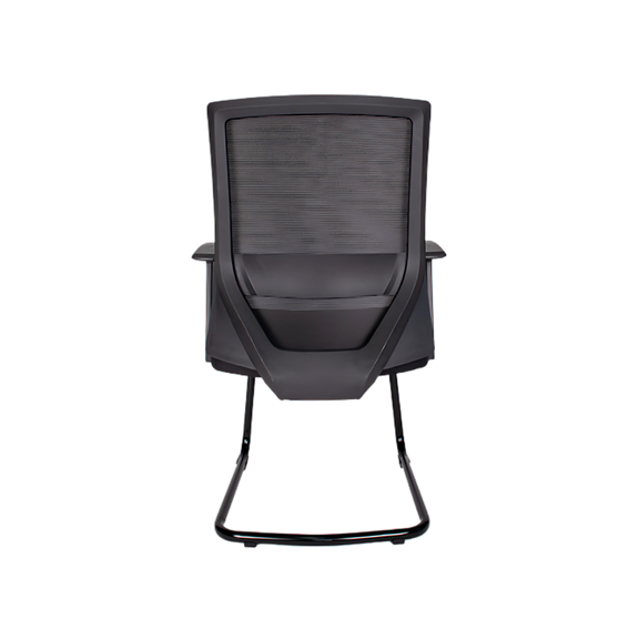 Encuentra la silla de visita perfecta para tu oficina profesional. La silla de visita ejecutiva modelo Bosse OHV-68 en color negro ofrece comodidad y soporte durante largas reuniones.