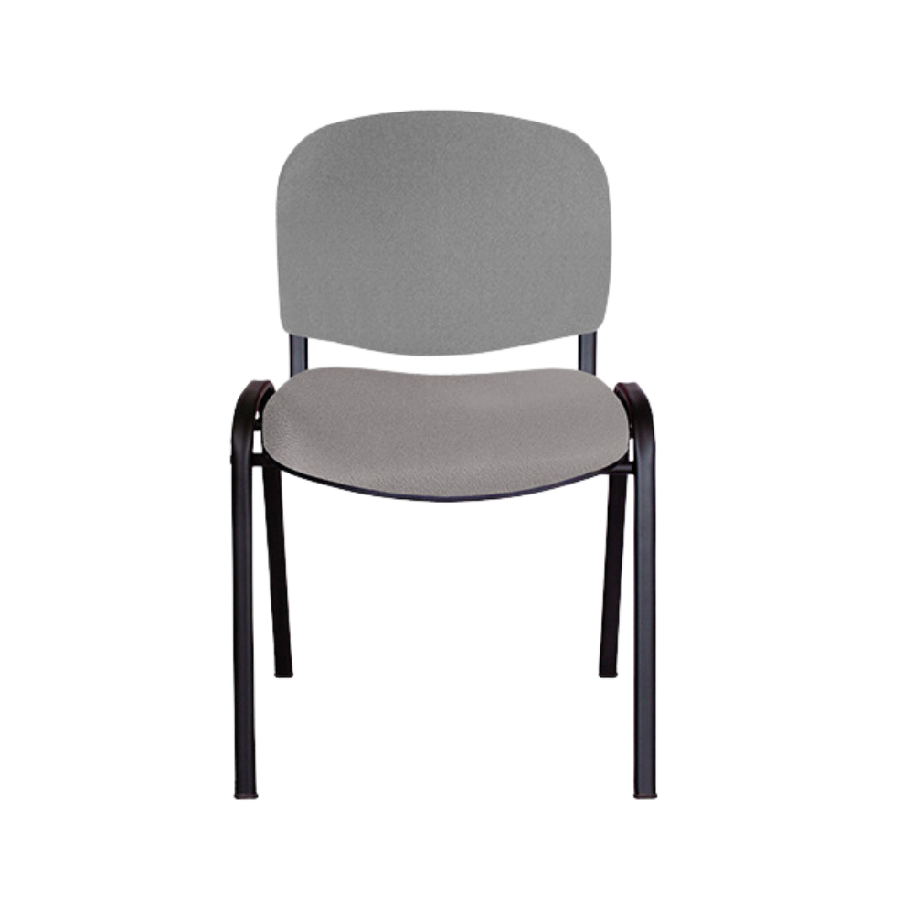 Silla de visita ELLITICO Respaldo y asiento Hule espuma laminado flexible con densidad en el respaldo de 22 kgs/m3 y de 24 kgs/m3 en el asiento y alta resilencia Aura Muebles modelo OHV-2200