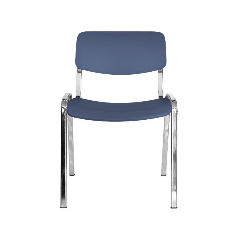 Silla de visita modelo MILK OHV-66CR frente a Aura Muebles.