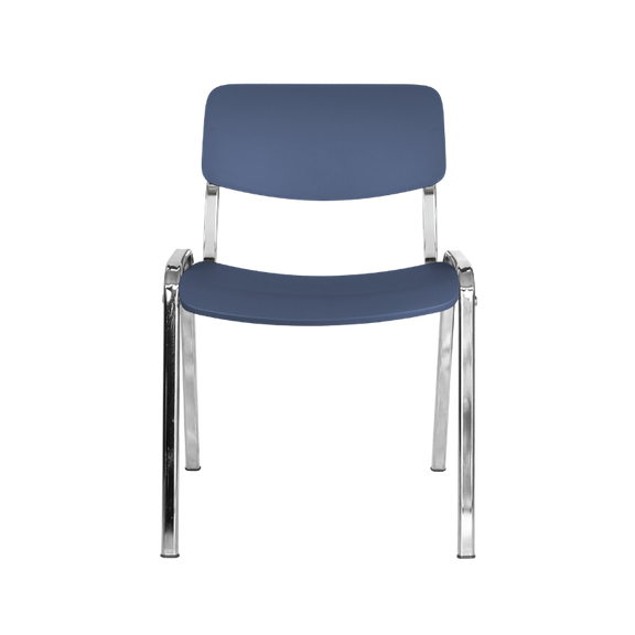 Silla de visita modelo MILK OHV-66CR frente a Aura Muebles.