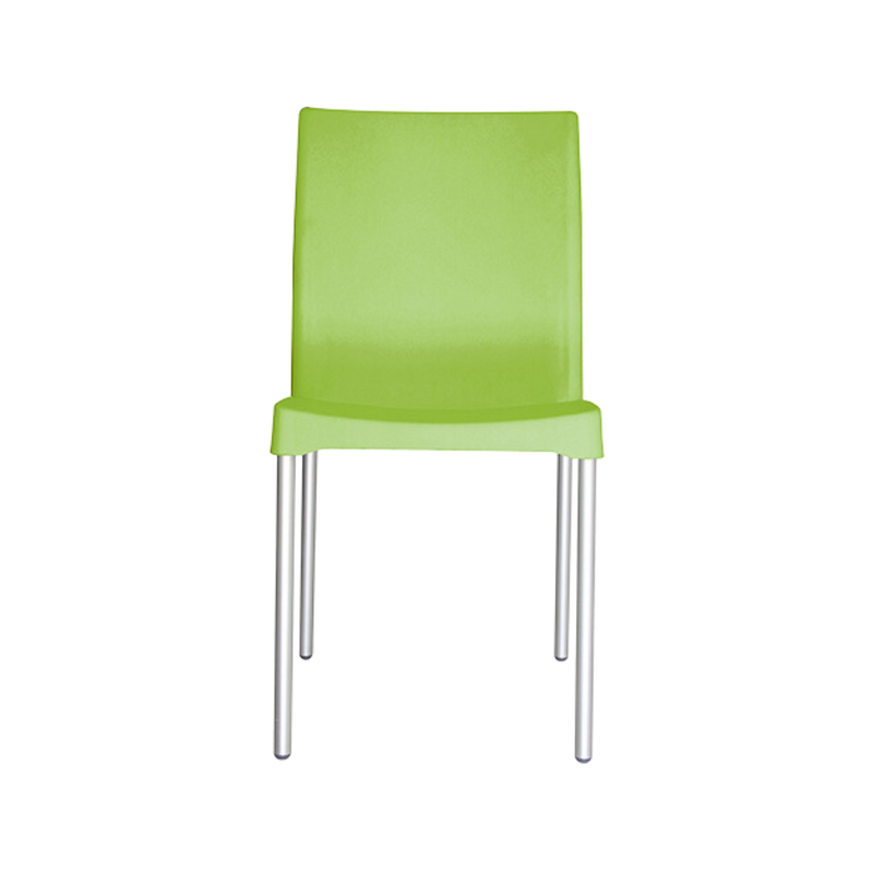 Silla de visita OCEAN Asiento y respaldo de una sola pieza en polipropileno de alta resistencia y duración para intemperie resistente a los rayos ultravioleta (UV) y al ambiente salino Aura Muebles modelo OHV-61