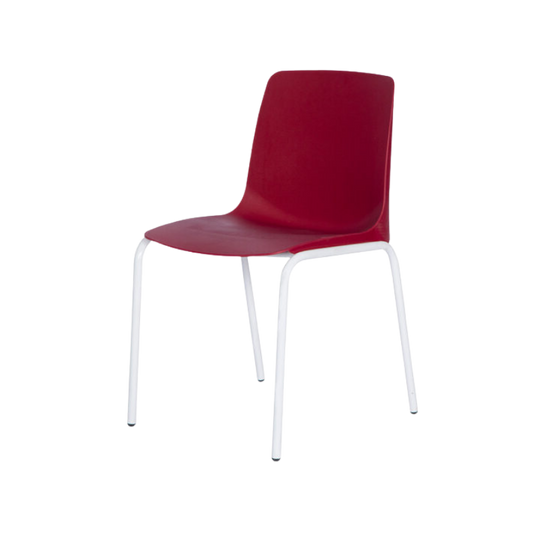 Silla de visita con ruedas modelo PL-32, ergonómica, ajustable y disponible en varios colores. Ideal para oficinas y espacios colaborativos.