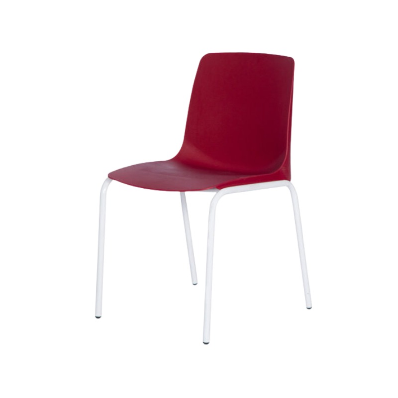 Silla de visita con ruedas modelo PL-32, ergonómica, ajustable y disponible en varios colores. Ideal para oficinas y espacios colaborativos.
