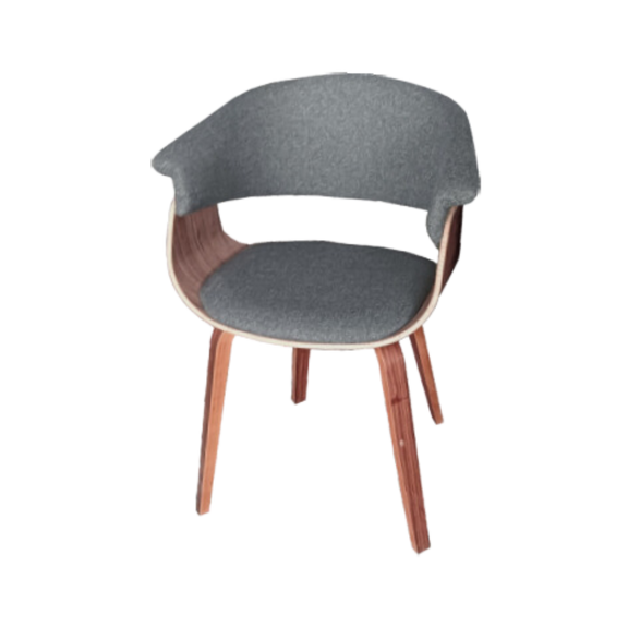 Silla de visita en tela es la opción perfecta para su espacio de oficina Con su diseño elegante y cómoda tapicería en tela esta silla es ideal para recibir a sus visitas con estilo y comodidad Aura Muebles modelo PRAGA en tela