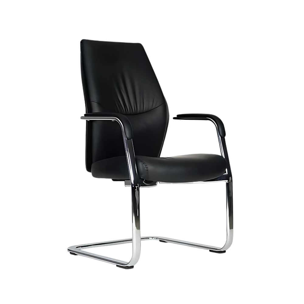 Descubre la elegante y exclusiva silla de visita PRESIDENT VISITA de Aura Muebles. Perfecta para salas de espera y áreas de recepción, esta silla ofrece máximo confort.