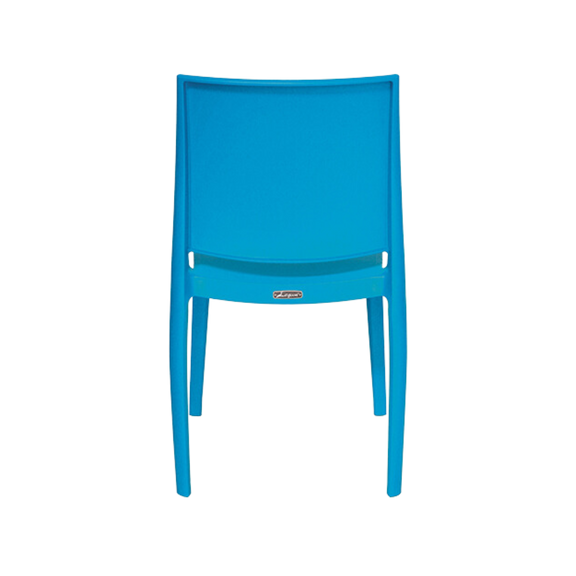 Silla de visita  SENSILLA Respaldo asiento y patas De una sola pieza en polipropileno de alta resistencia y duración para intemperie resistente a los rayos ultravioleta (UV) y al ambiente salino Aura Muebles modelo OHV-97