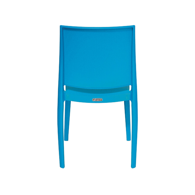 Silla de visita  SENSILLA Respaldo asiento y patas De una sola pieza en polipropileno de alta resistencia y duración para intemperie resistente a los rayos ultravioleta (UV) y al ambiente salino Aura Muebles modelo OHV-97