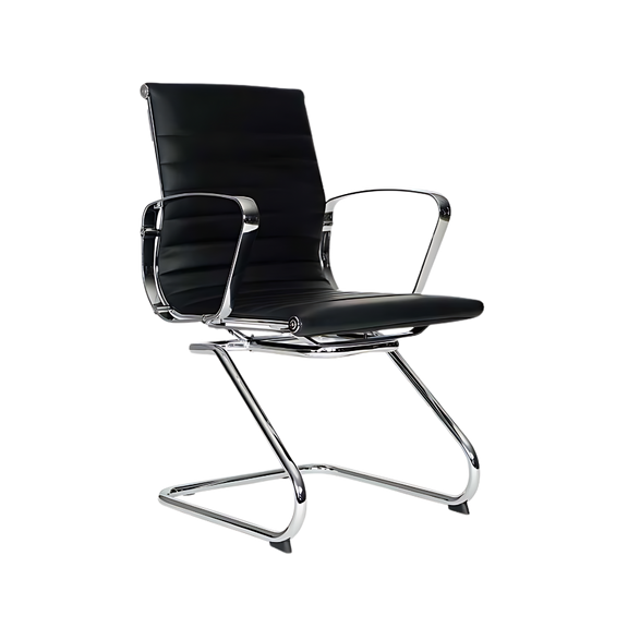 Descubre la elegante silla de visita SKIN I VISITA de Aura Muebles. Combina diseño minimalista y ergonomía para brindar comodidad y estilo en salas de espera, recepciones y reuniones. 