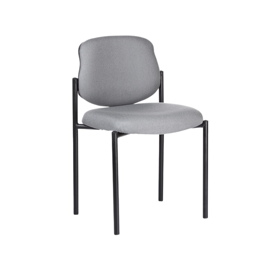 Silla de visita Asiento y respaldo Polipropileno (PP) Tapizado en tela polipropileno 100% con resina acrílica Aura Muebles modelo SKY