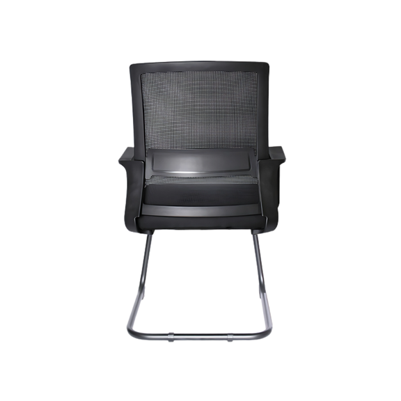 Descubre la silla de visita modelo Sling OHV-94 Plus color Negro de Aura Muebles. Diseñada ergonómicamente para brindar comodidad y mejorar tu postura en el trabajo.