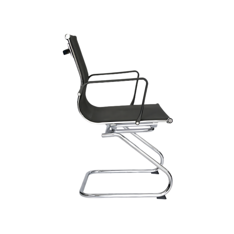 Encuentra la silla de visita modelo TRAVIS OHV-298 en color negro en Aura Muebles. Combina estilo y comodidad en tu oficina con esta silla ajustable para una postura óptima.