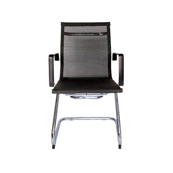 Encuentra la silla de visita modelo TRAVIS OHV-298 en color negro en Aura Muebles. Combina estilo y comodidad en tu oficina con esta silla ajustable para una postura óptima.