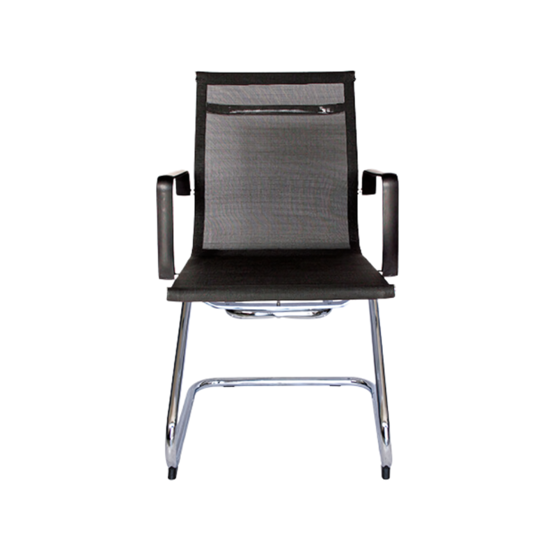 Encuentra la silla de visita modelo TRAVIS OHV-298 en color negro en Aura Muebles. Combina estilo y comodidad en tu oficina con esta silla ajustable para una postura óptima.