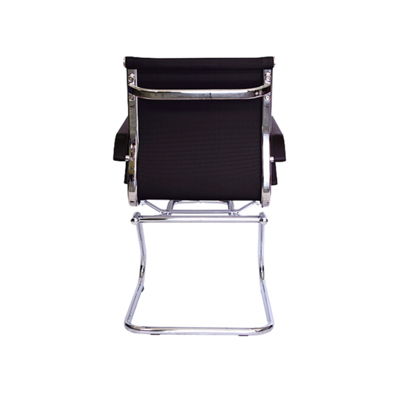 Encuentra la silla de visita modelo TRAVIS OHV-298 en color negro en Aura Muebles. Combina estilo y comodidad en tu oficina con esta silla ajustable para una postura óptima.