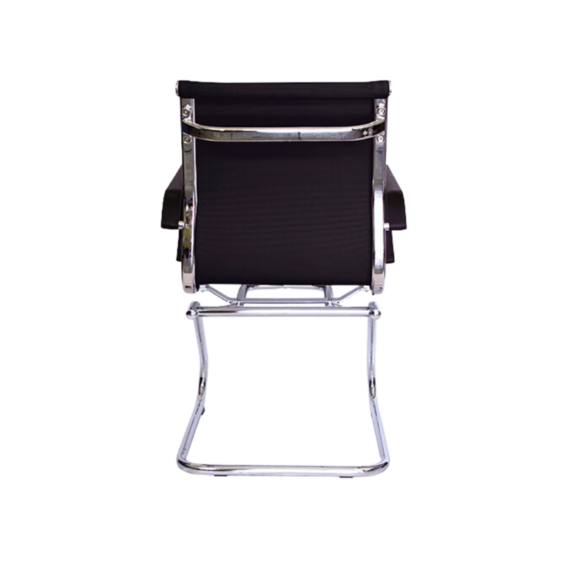 Encuentra la silla de visita modelo TRAVIS OHV-298 en color negro en Aura Muebles. Combina estilo y comodidad en tu oficina con esta silla ajustable para una postura óptima.