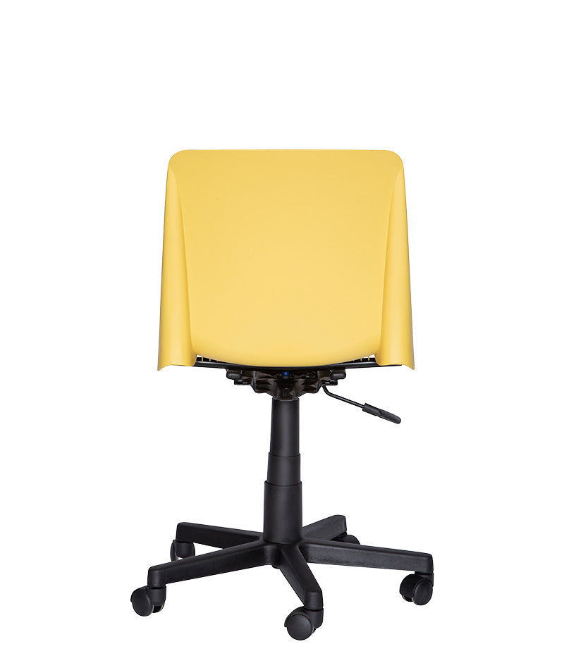 Parte trasera de la silla de visita con ruedas PL-32