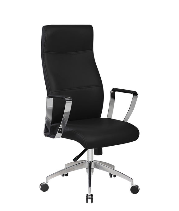 Silla ejecutiva modelo AC-10 color negro, elegante y ergonómica para oficina
