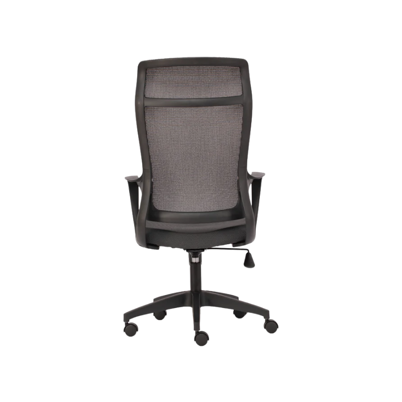 Silla de oficina modelo ALZETTE vista trasera Aura Muebles