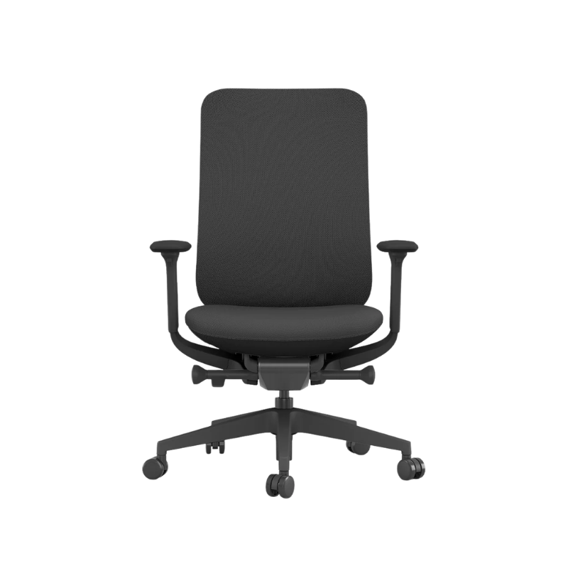 Silla de oficina OHE-44 con soporte lumbar ajustable Aura Muebles