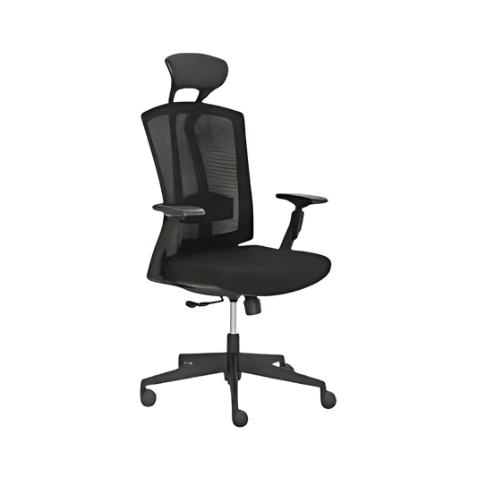 Descubre la silla ejecutiva modelo AB-70 de Aura Muebles. Con un diseño elegante y ergonómico, esta silla ofrece comodidad y estilo en tu lugar de trabajo.