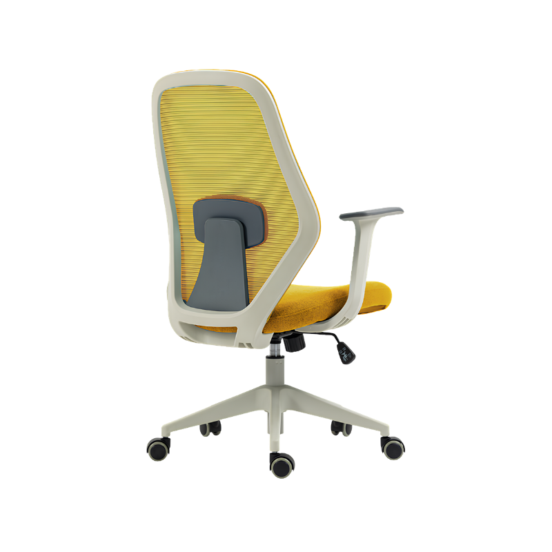 Silla ejecutiva AC-20 GA con respaldo en malla, soporte lumbar y asiento cómodo. Ideal para oficina moderna que busca diseño, ergonomía y confort.