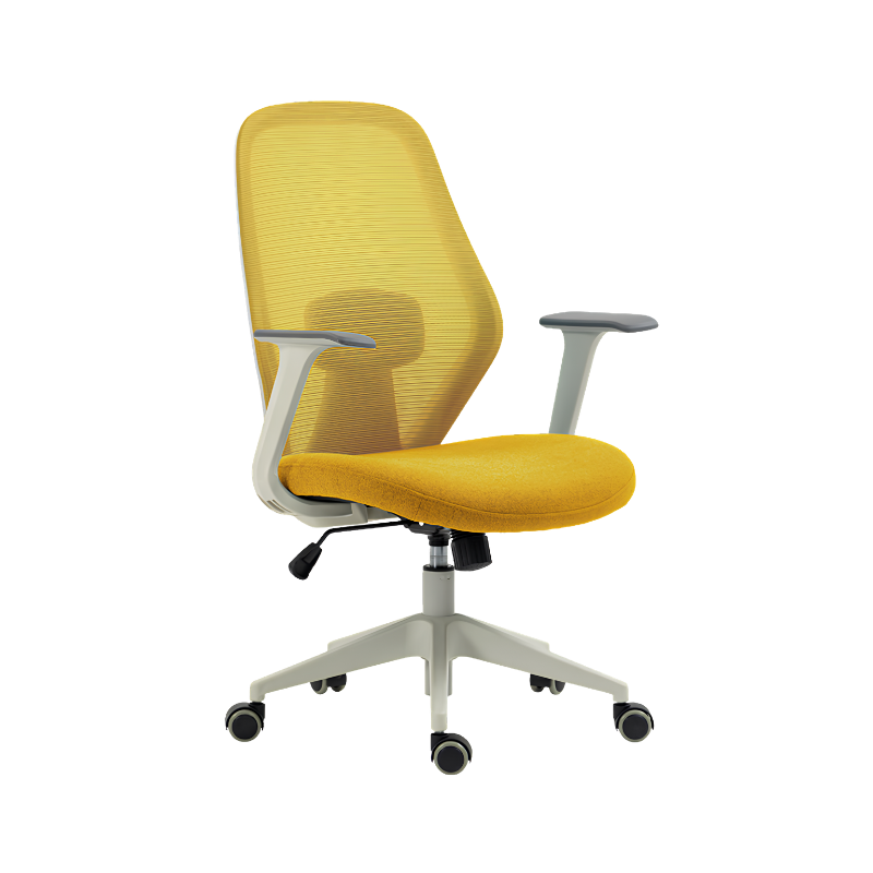 Silla ejecutiva AC-20 GA con respaldo en malla, soporte lumbar y asiento cómodo. Ideal para oficina moderna que busca diseño, ergonomía y confort.