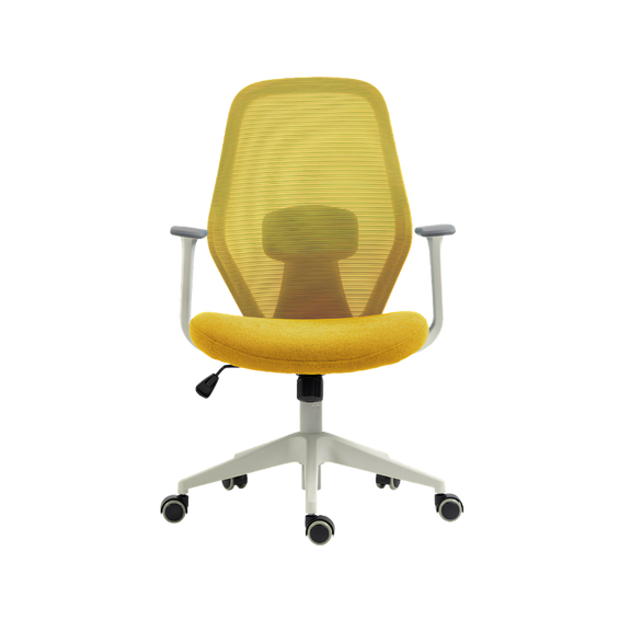 Silla ejecutiva AC-20 GA con respaldo en malla, soporte lumbar y asiento cómodo. Ideal para oficina moderna que busca diseño, ergonomía y confort.