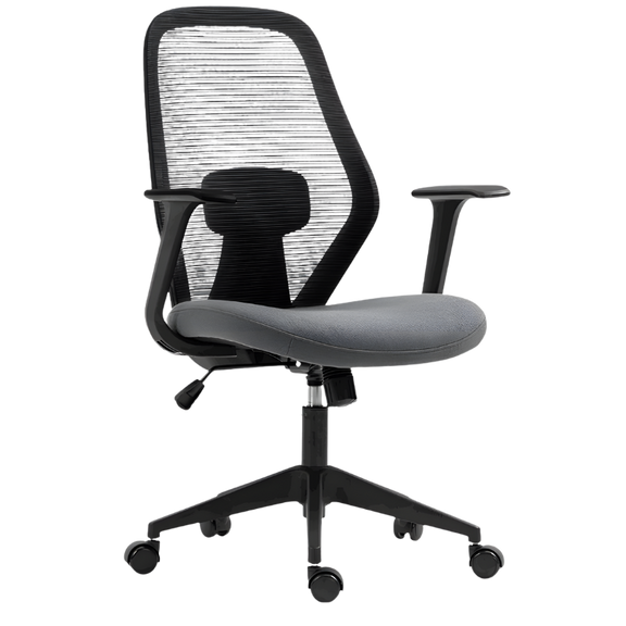 Silla ejecutiva modelo AC-20 NN con asiento acolchado Aura Muebles