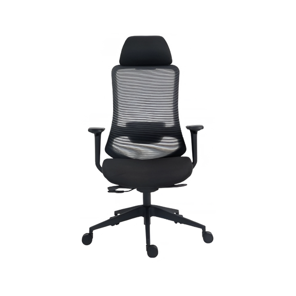 La silla ejecutiva AC-30NN de Aura Muebles brinda confort y diseño ergonómico, ideal para oficinas modernas que buscan estilo, calidad y productividad diaria.