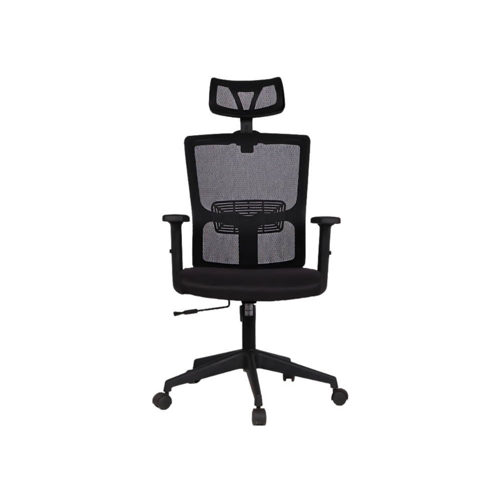 Descubre la comodidad y elegancia de la silla ejecutiva modelo ARGOS alto IAA-190 de Aura Muebles. Su respaldo alto garantiza una postura adecuada en tu espacio de trabajo.