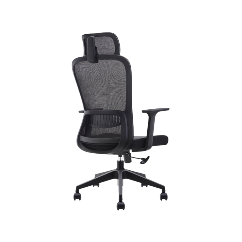 Descubra la comodidad y sofisticación de la silla ejecutiva modelo ATLAS A de Aura Muebles. Esta silla te ofrece una postura correcta y previene dolores de espalda.