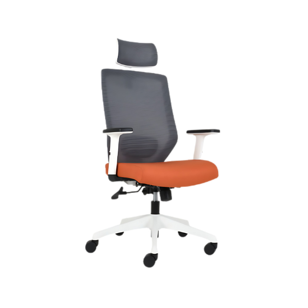 Descubre la silla ejecutiva modelo BM-7850 NE de Aura Muebles. Con un diseño ergonómico en color negro, esta silla ofrece soporte para una postura adecuada.