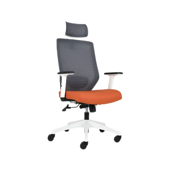 Descubre la silla ejecutiva modelo BM-7850 NE de Aura Muebles. Con un diseño ergonómico en color negro, esta silla ofrece soporte para una postura adecuada.