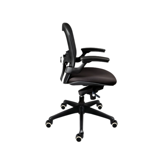 Encuentra la silla ejecutiva perfecta para tu lugar de trabajo en Aura Muebles. El modelo BOND sin cabecera combina comodidad y apoyo ergonómico para tu trabajo.