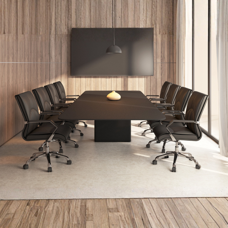 Silla Ejecutiva Modelo CINAI OHE-303, está diseñada para ofrecer más comodidad y adecuar la postura para mejora su productividad. Conócela en Aura Muebles.