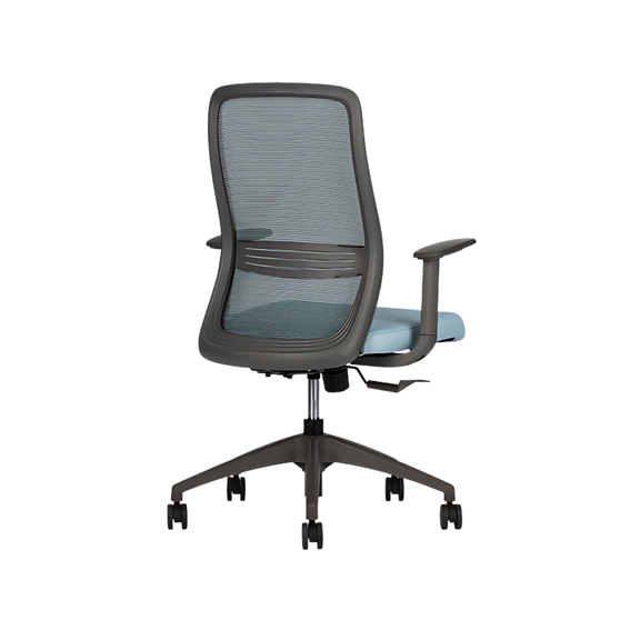 Encuentra la silla ejecutiva modelo EVOX respaldo bajo en Aura Muebles. Combina estilo y confort para brindarte soporte y comodidad durante largas horas de trabajo en oficinas modernas.