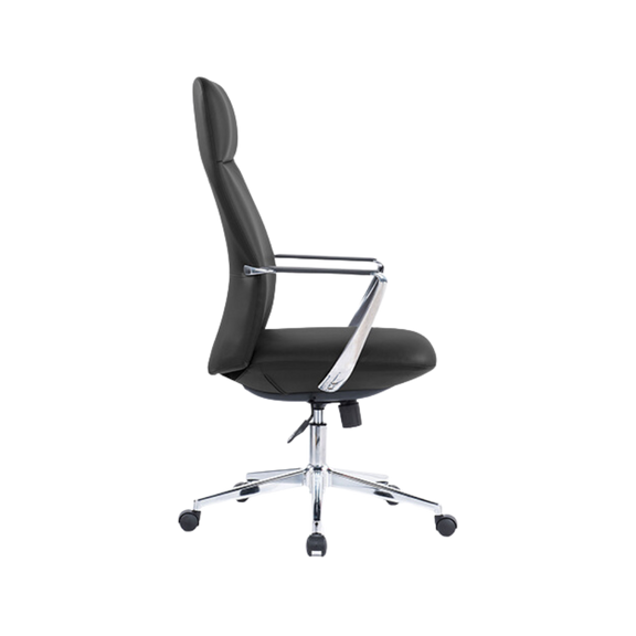 Silla ejecutiva modelo negro brazos fijos FENIX Aura Mueble modelo OHE-165